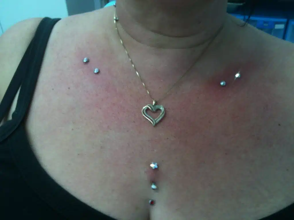 Sternum Piercing